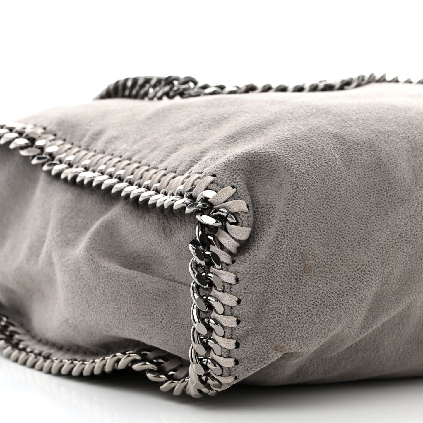 Shaggy Deer Falabella Tote Light Grey