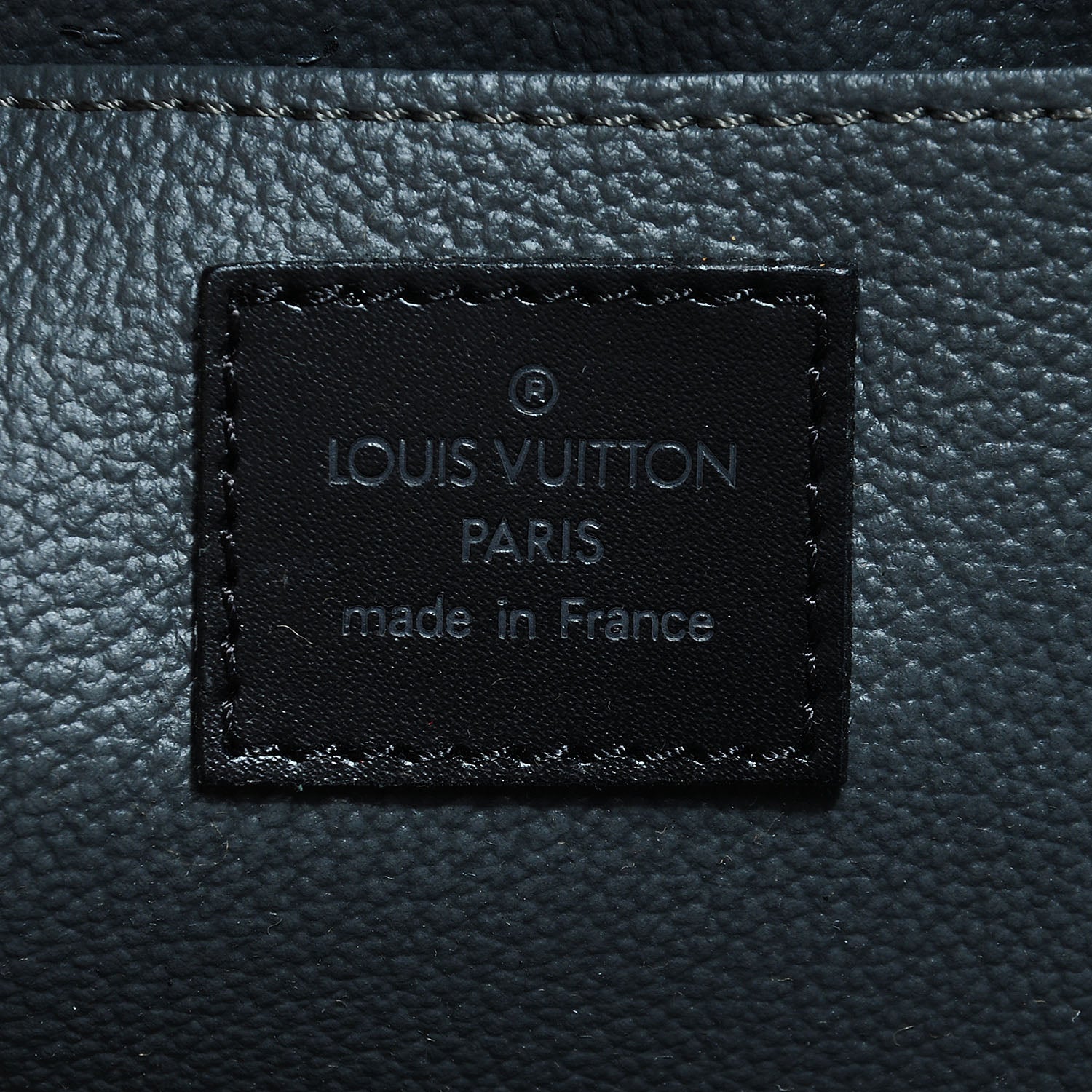 Louis Vuitton Epi Dauphine MM Cosmetic Pouch Black 6 of 7