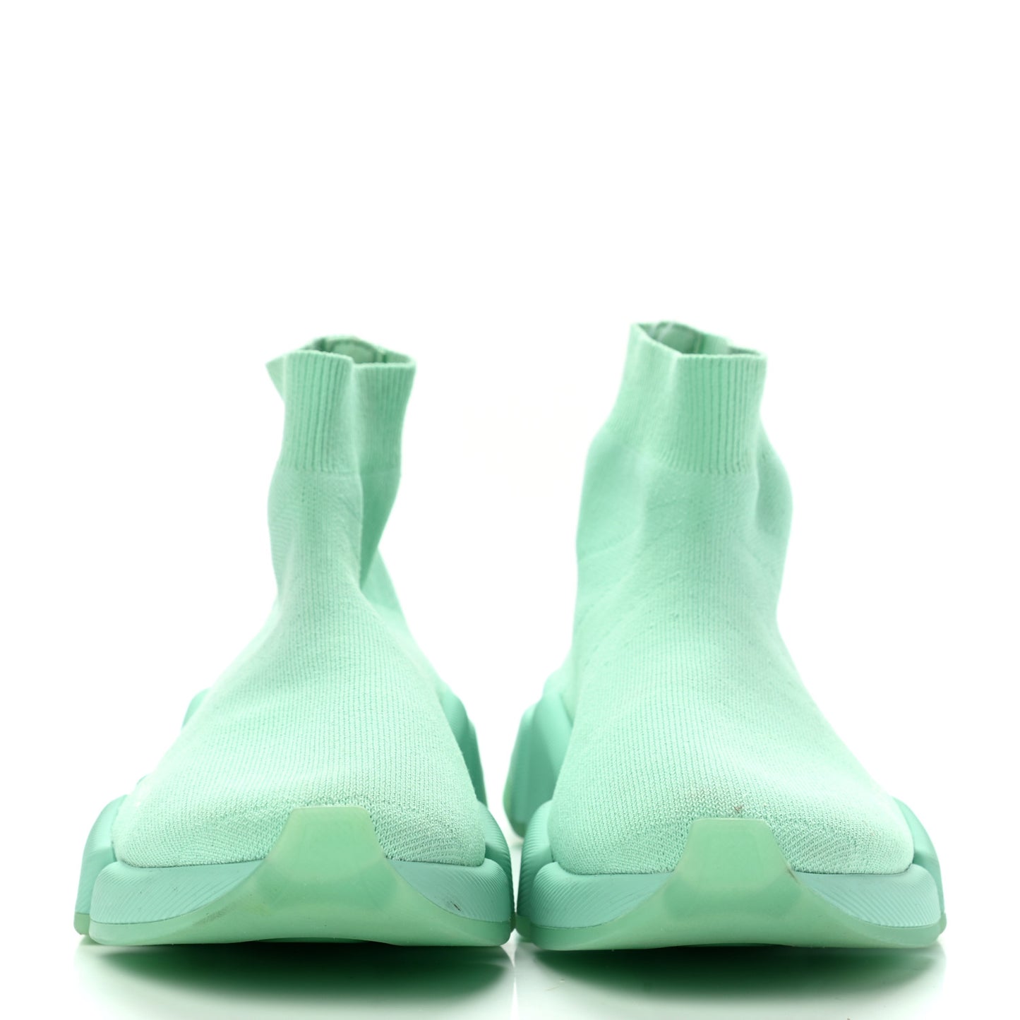 Technical 3D Recycled Knit Womens Speed 2.0 Transparent Sole Sneakers 37 Mint