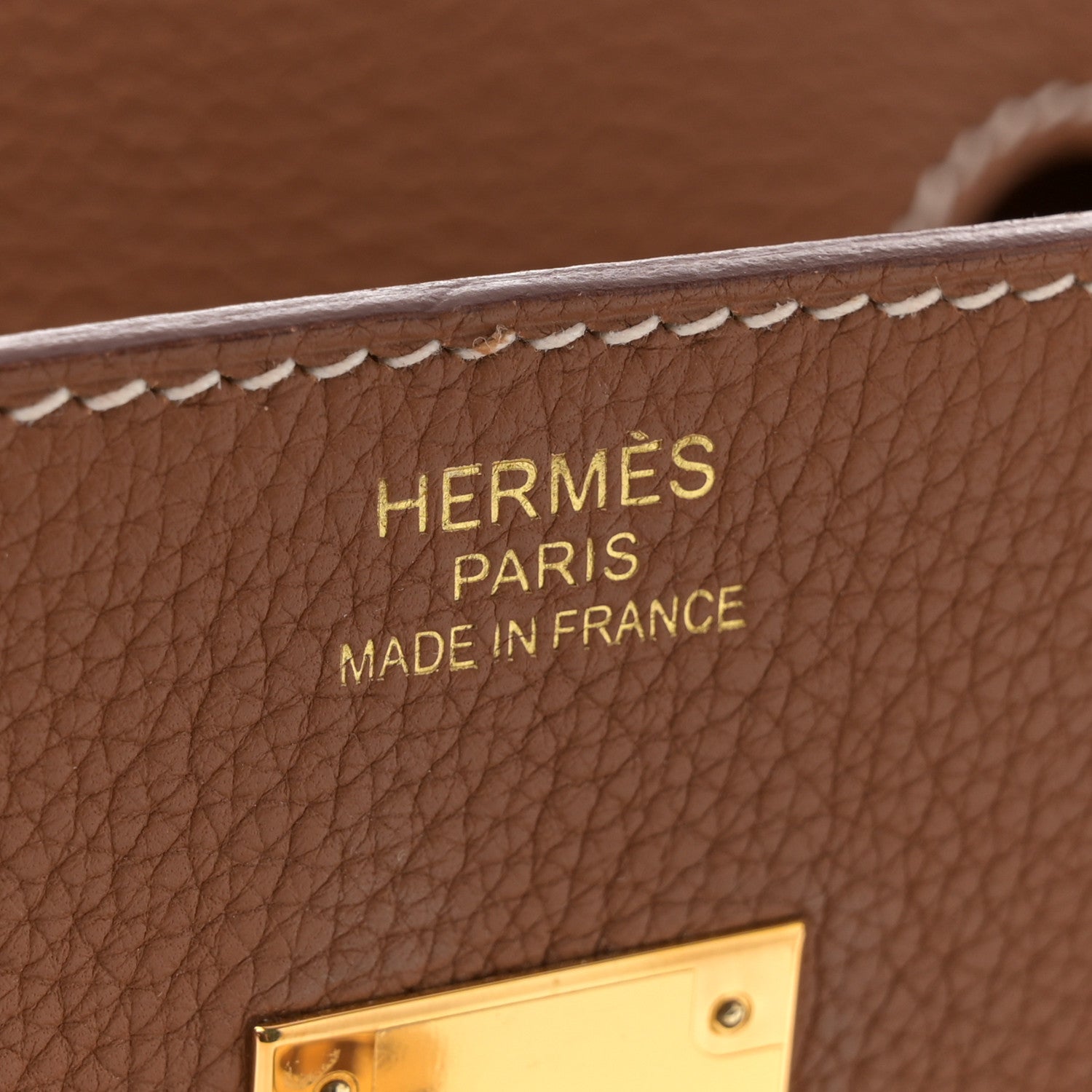 Hermes Togo Birkin 35 Gold 6 of 11