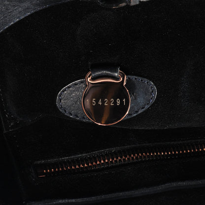 Mulberry Goatskin Heritage Bayswater Satchel Black 7 of 9