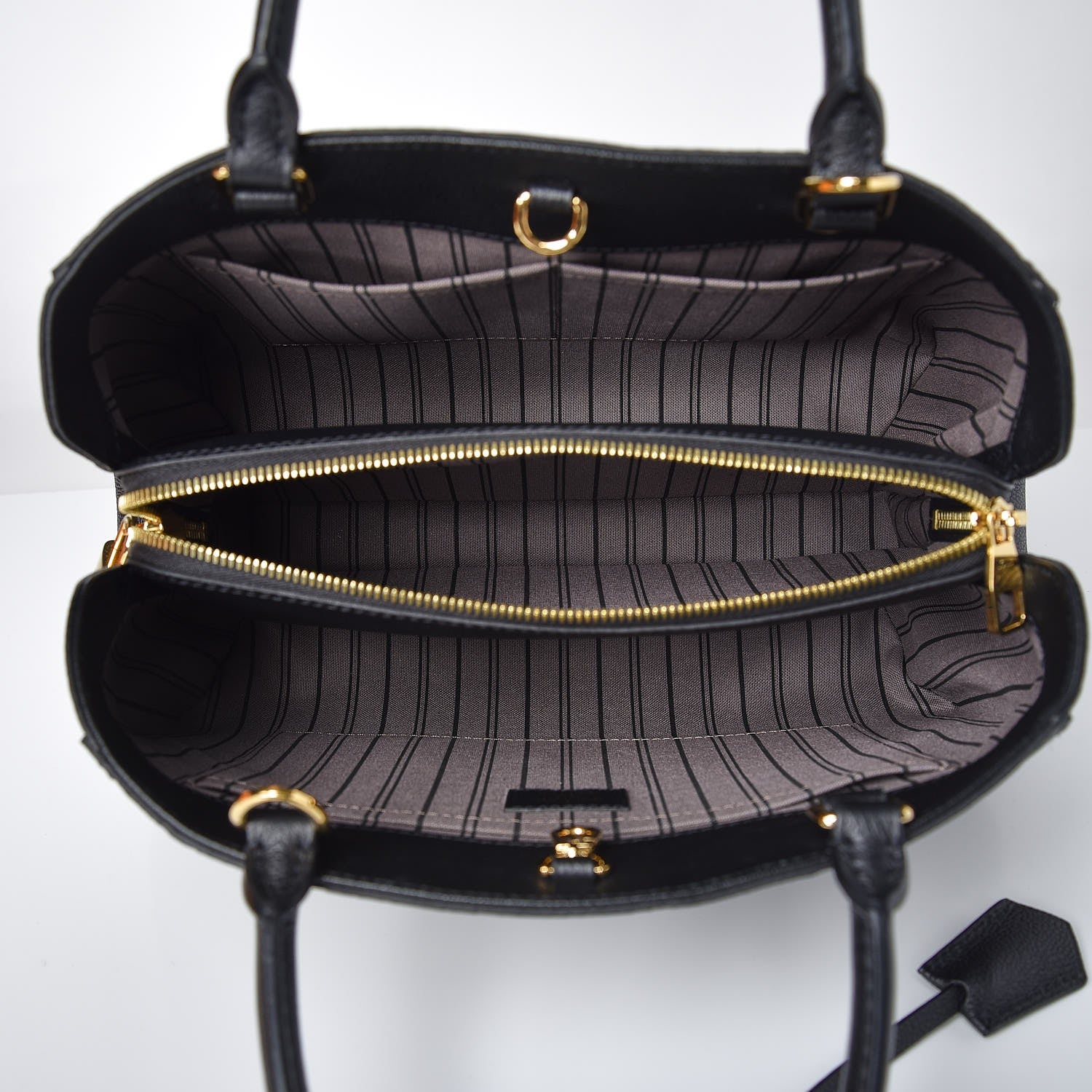 Louis Vuitton Empreinte Montaigne MM Black 5 of 8