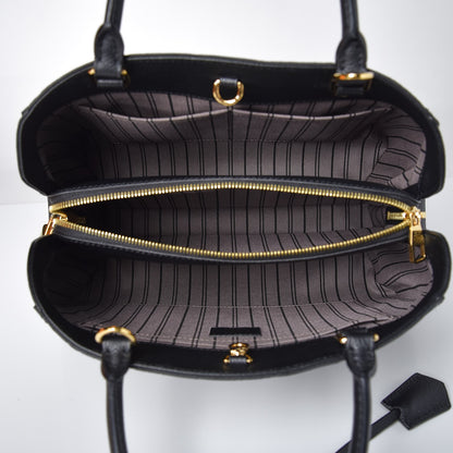 Louis Vuitton Empreinte Montaigne MM Black 5 of 8