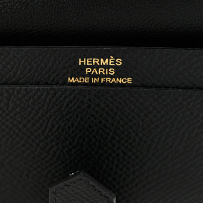 Hermes Epsom Bearn Card Holder Wallet Black 6 of 8