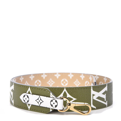 Louis Vuitton Monogram Giant Bandouliere Shoulder Strap Kaki 1 of 3