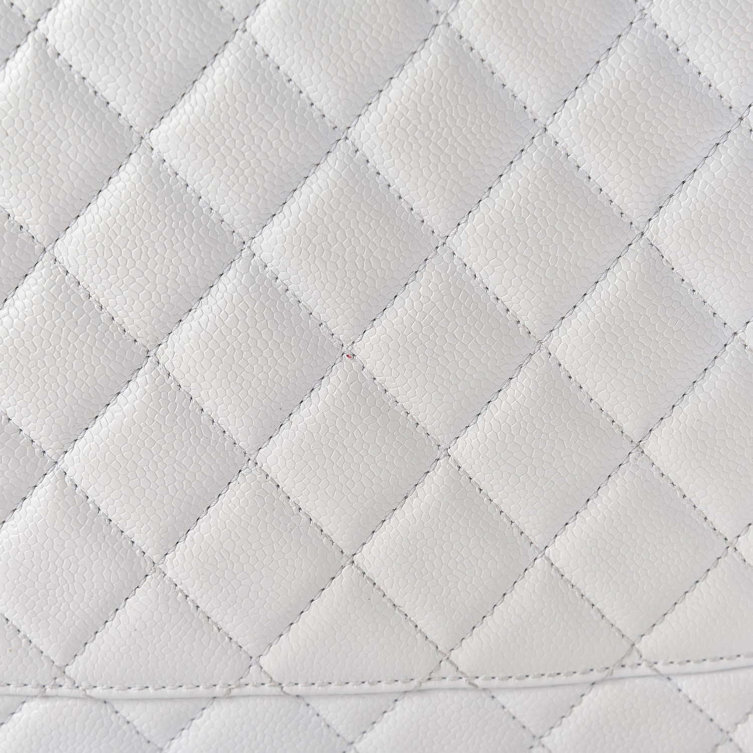 Chanel Caviar Quilted Grand Shopping Tote GST White 12 of 17