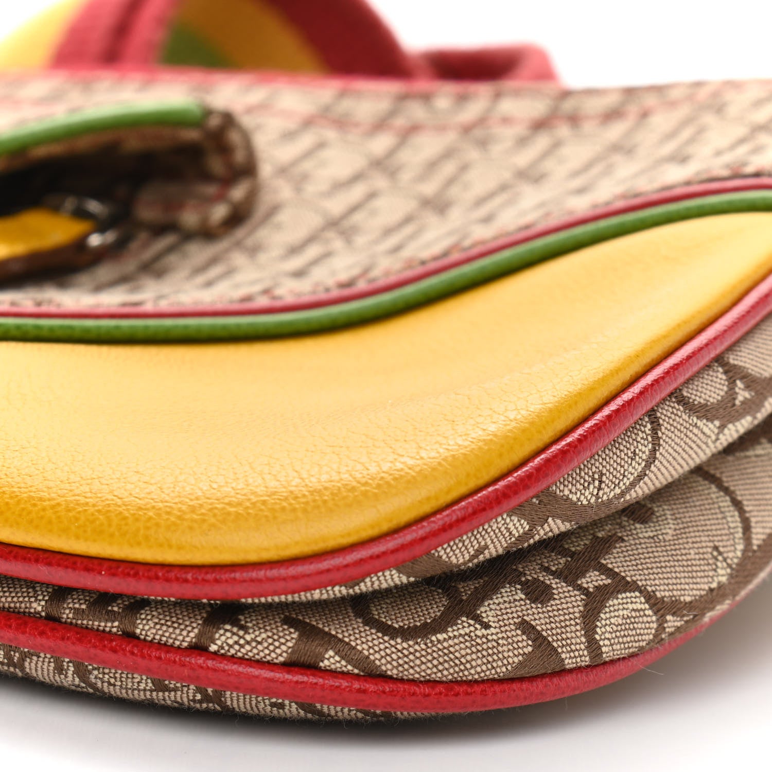 Christian Dior Monogram Rasta Double Saddle Beige 10 of 10