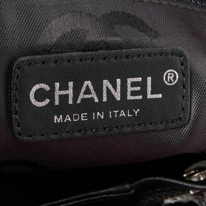 Chanel Calfskin Quilted Medium Cambon Tote Pink Black 6 of 10