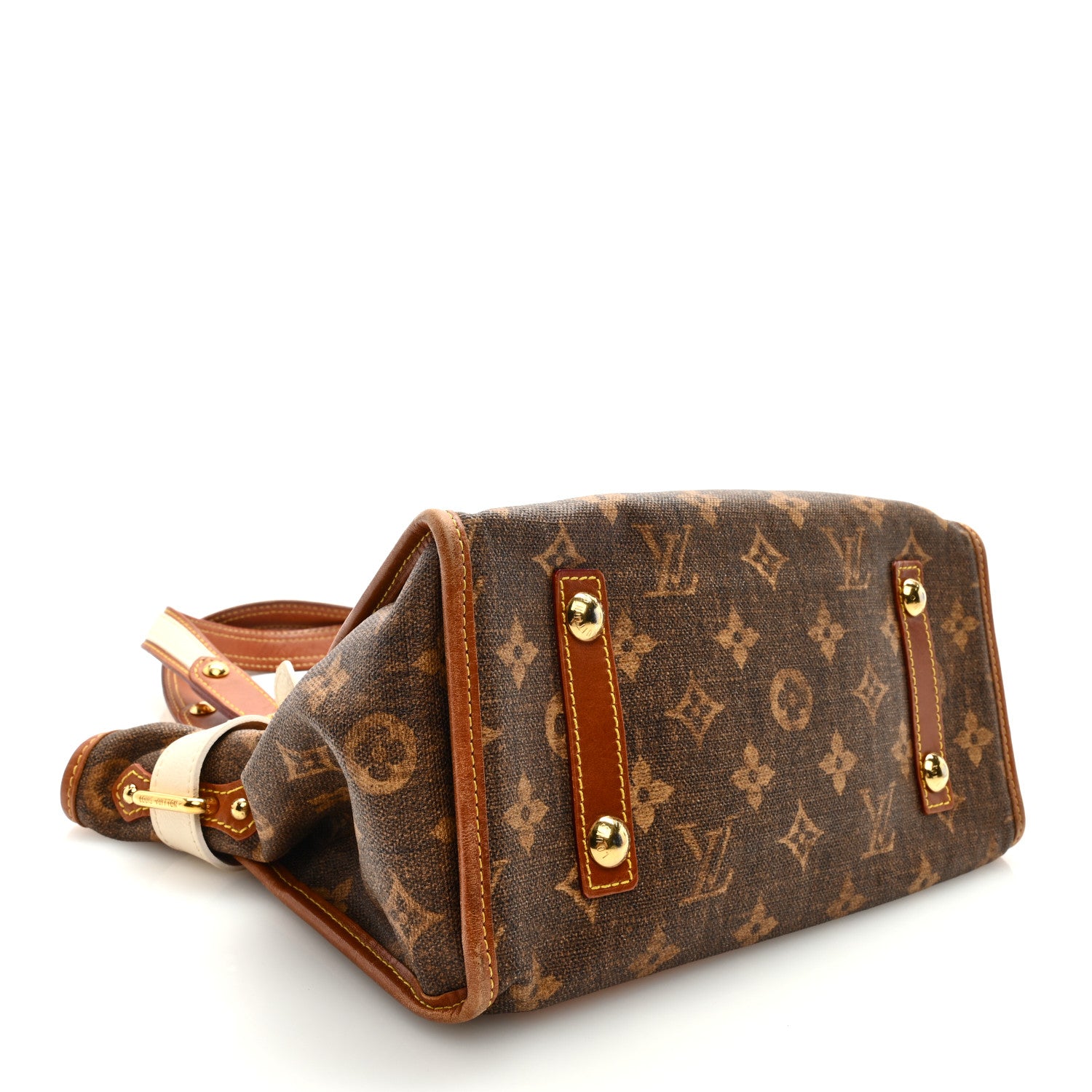 Louis Vuitton Monogram Rayures Tisse Sac PM 4 of 8