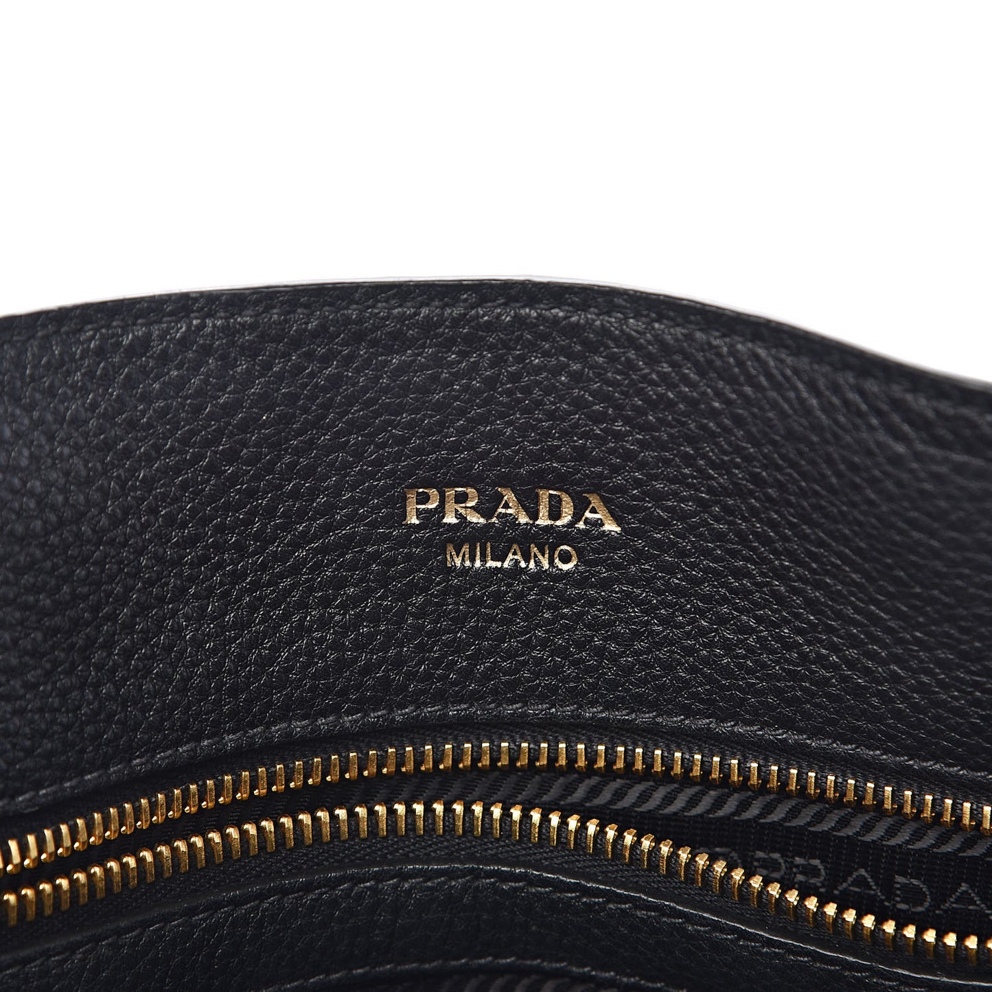 Vitello Daino Tote Black