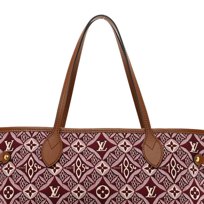 Louis Vuitton Jacquard Since 1854 Neverfull MM Bordeaux 5 of 9