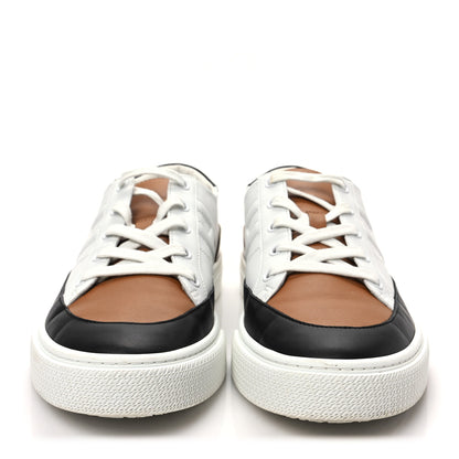 Hermes Calfskin Deep Sneakers 42 White Naturel Black 2 of 8