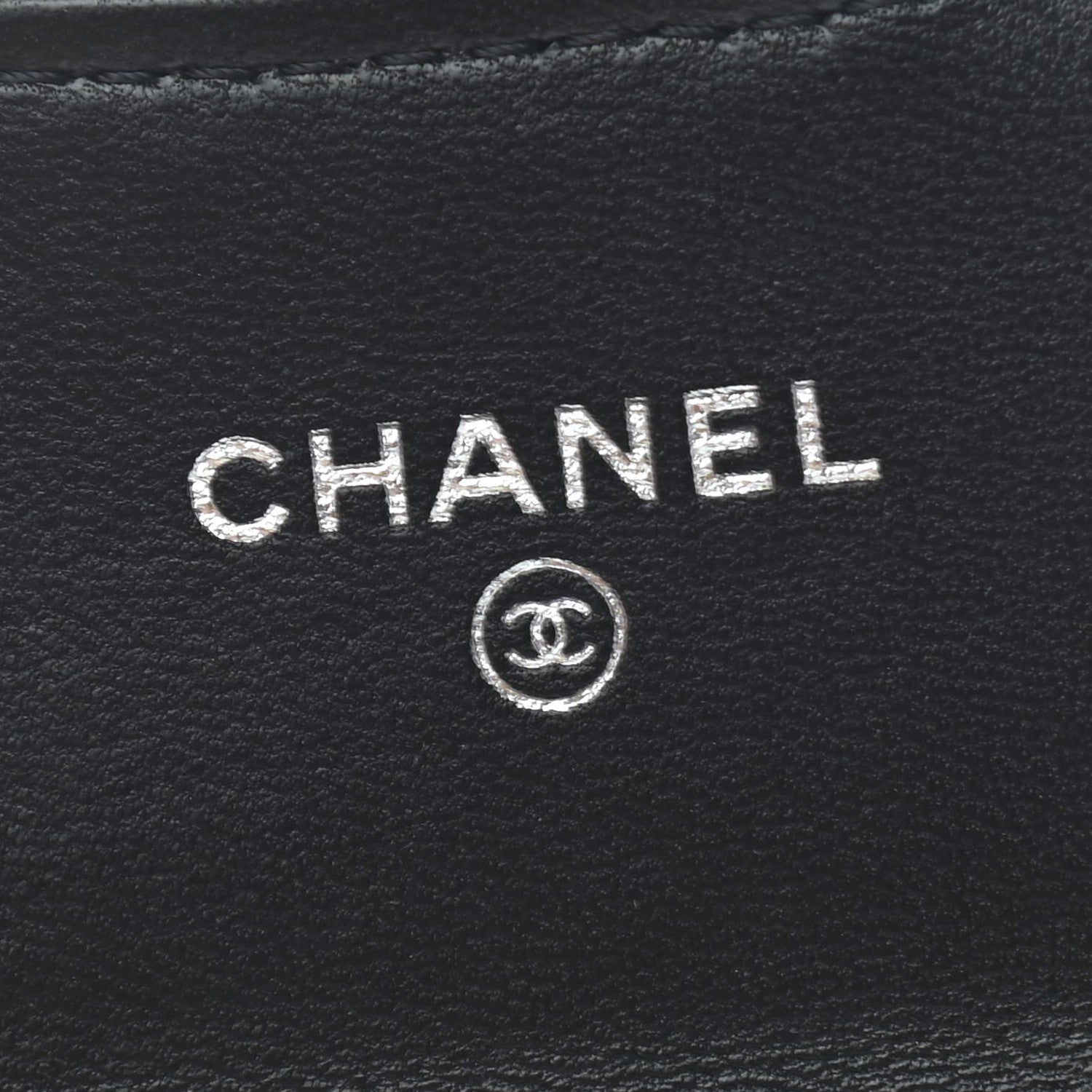 Chanel Lambskin Quilted Flap Card Holder Wallet So Black 6 of 6