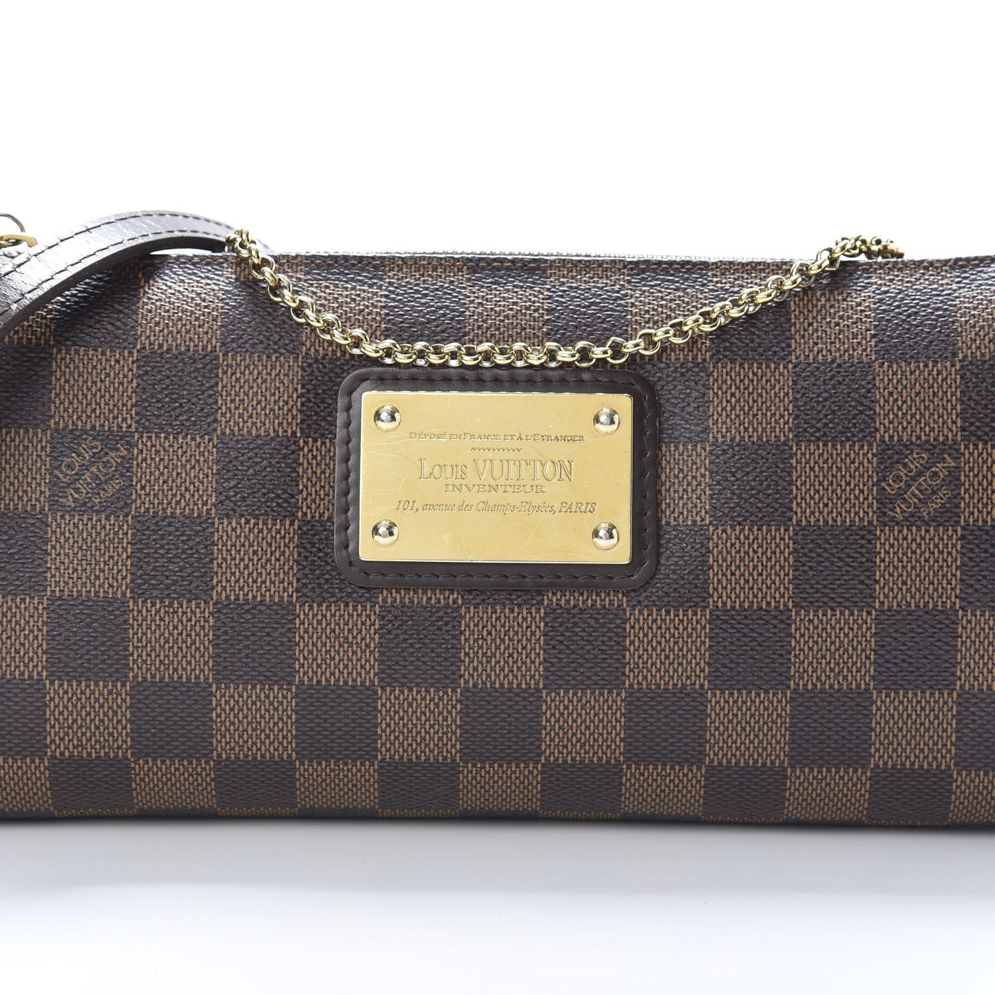 Damier Ebene Eva Clutch