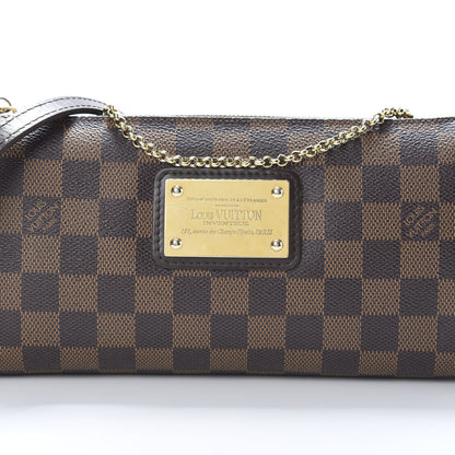 Louis Vuitton Damier Ebene Eva Clutch 9 of 15