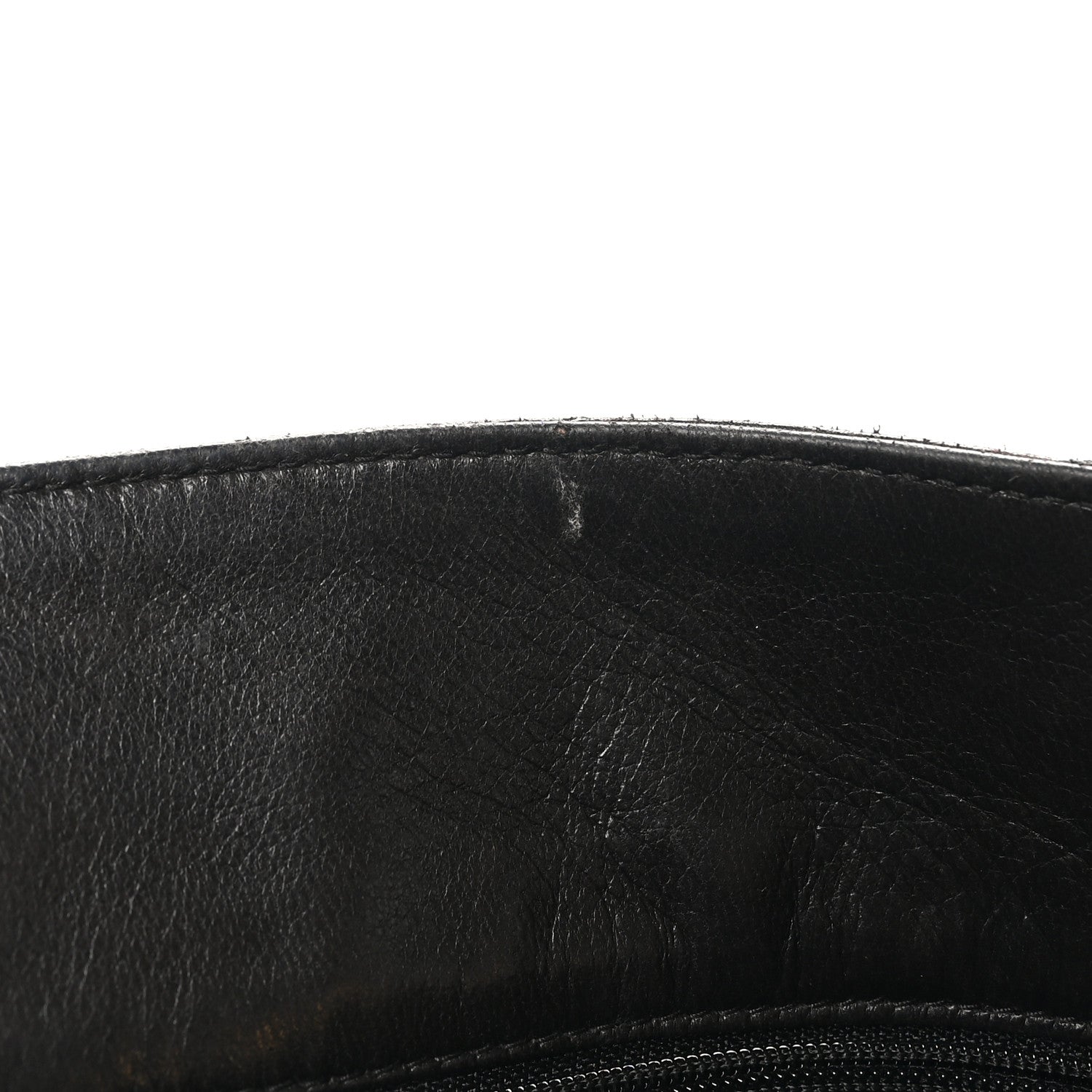 Chanel Lambskin Quilted Shopping Tote Dark Brown 11 of 12
