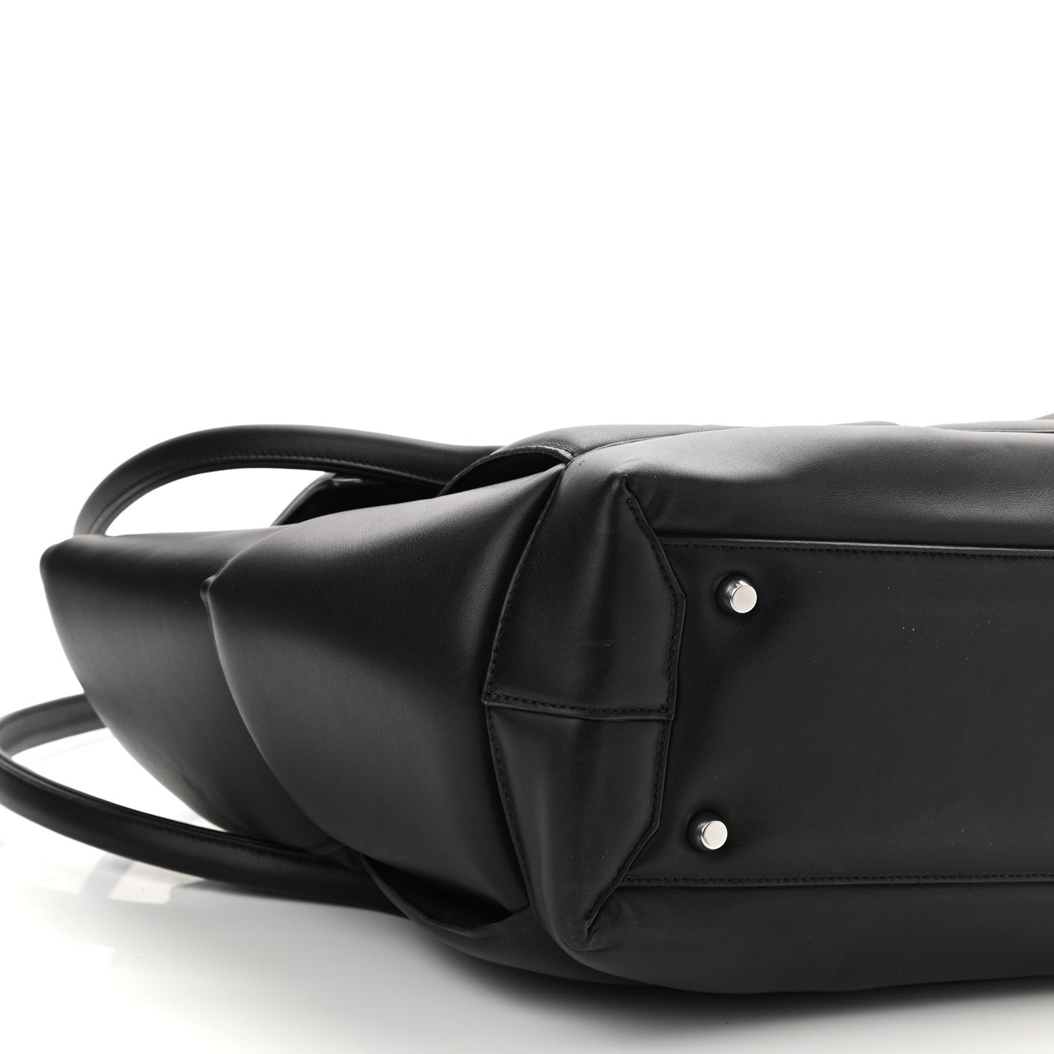 Bottega Veneta Nappa Maxi Intrecciato Padded Large Arco Black 10 of 11
