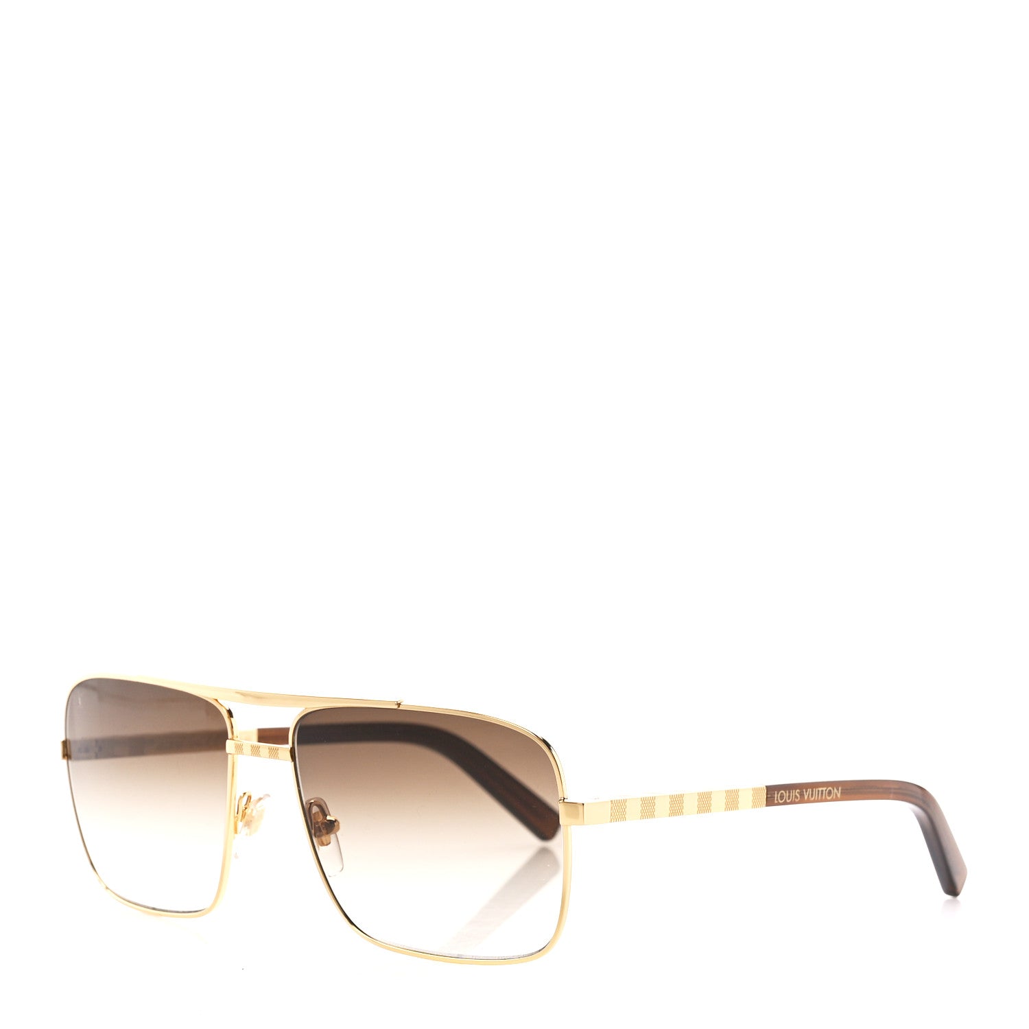Louis Vuitton Attitude Sunglasses Z0259U Gold 1414060 – FASHIONPHILE
