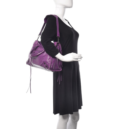 Balenciaga Agneau Classic Hardware City Ultraviolet 2 of 18