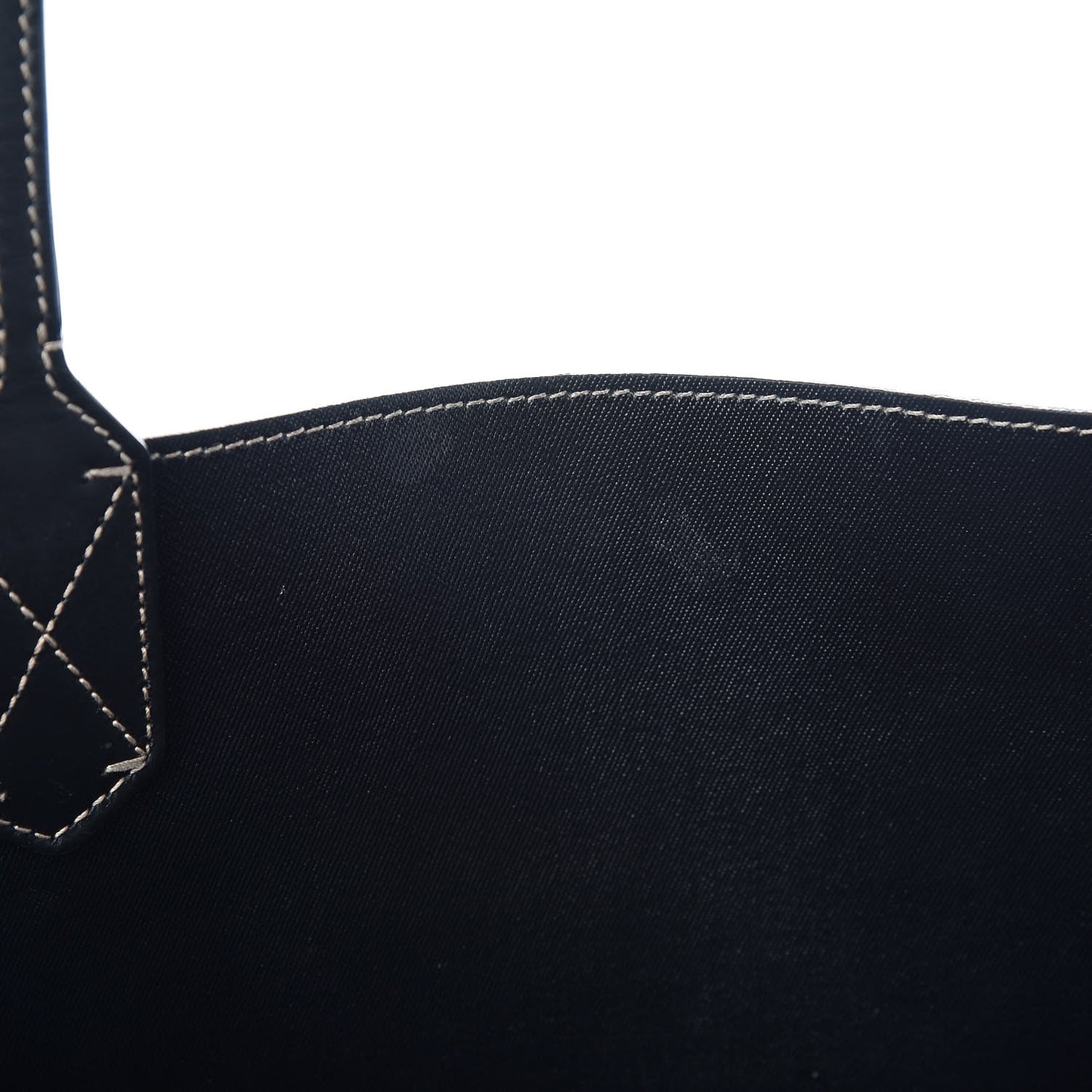 Calfskin GG Supreme Monogram Medium Reversible Tote Black
