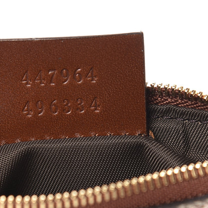 Gucci GG Supreme Monogram Key Case Brown 7 of 7