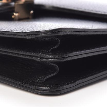 Gucci Dollar Calfskin Small Interlocking G Shoulder Bag Black 10 of 10