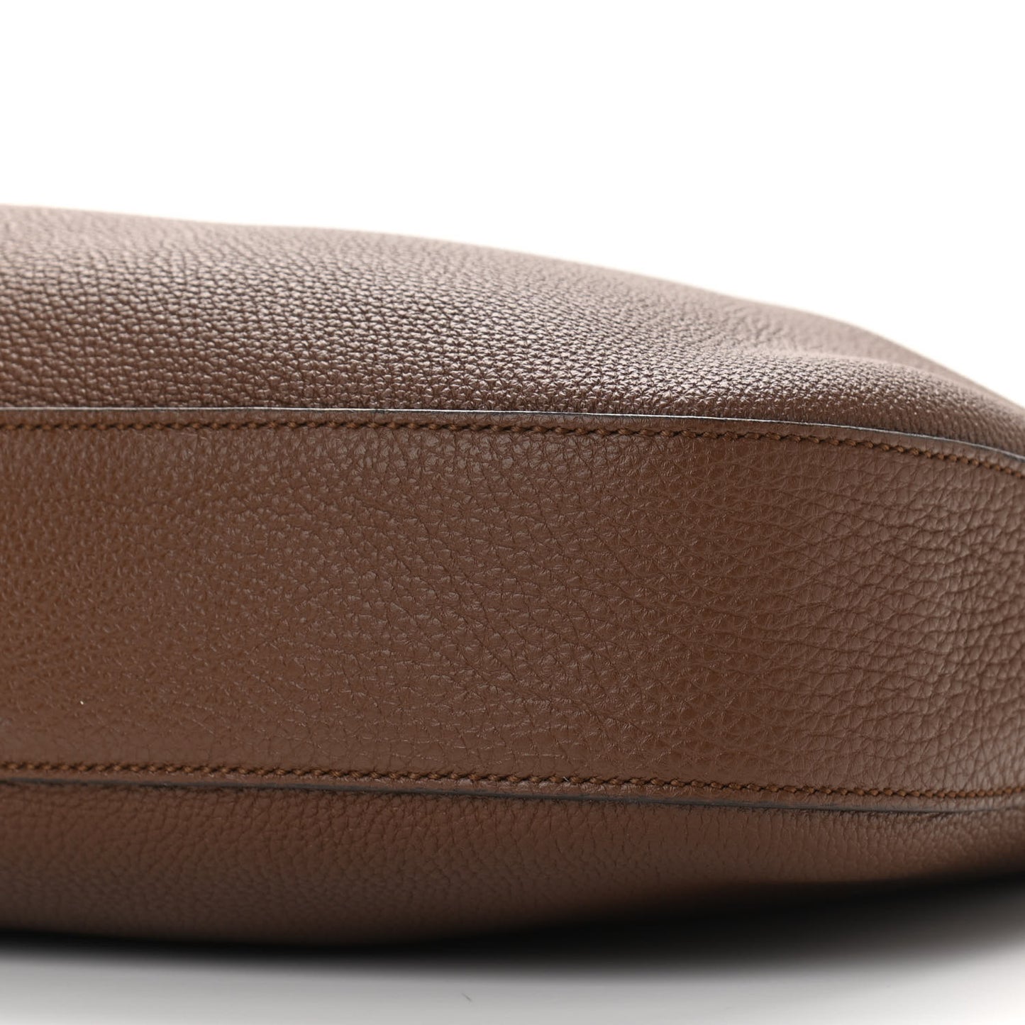 Soft Grained Calfskin Large Jackie Hobo Nut Brown