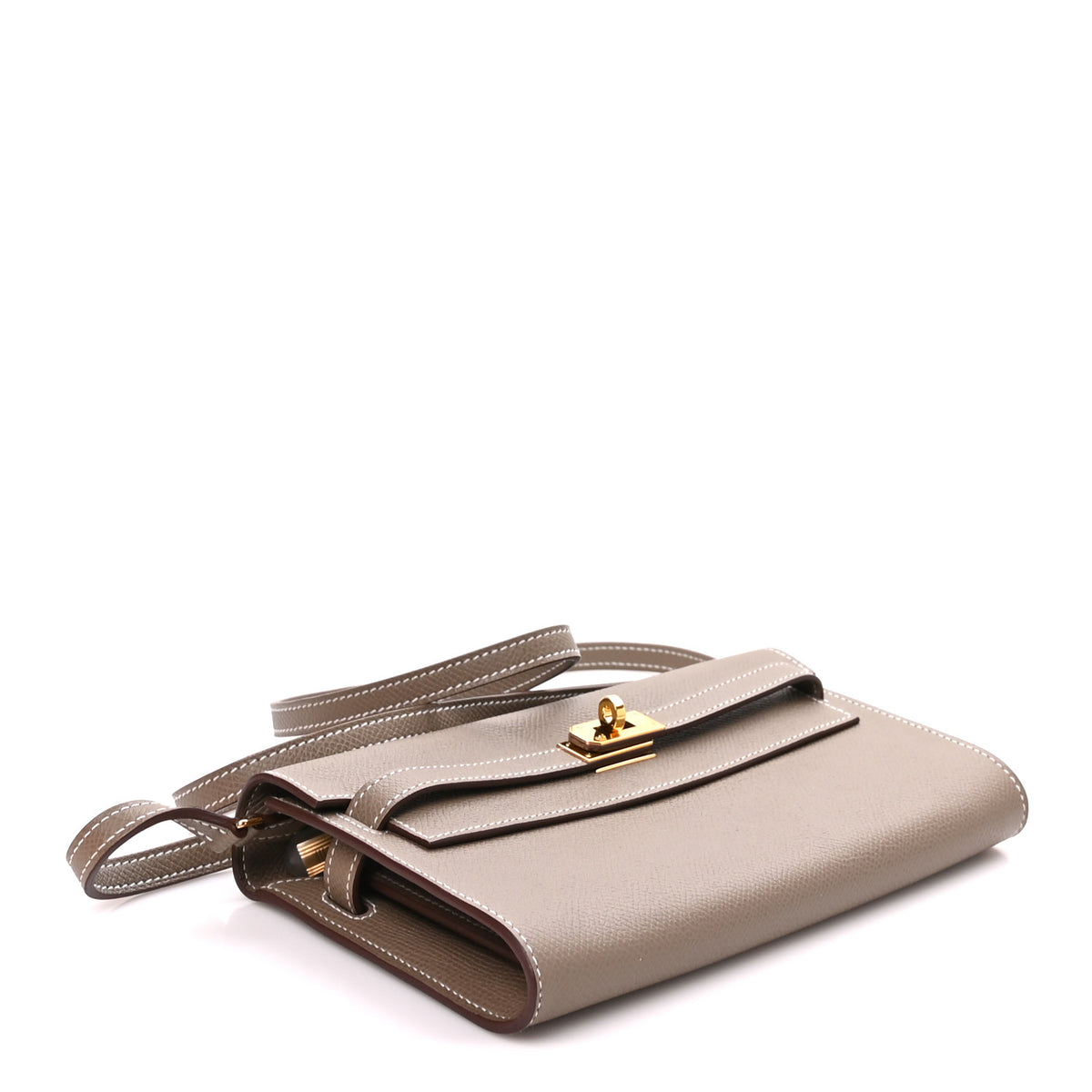 Epsom Kelly Wallet To Go Etoupe