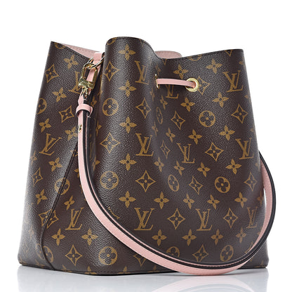 Louis Vuitton Monogram Neonoe MM Rose Poudre 3 of 9