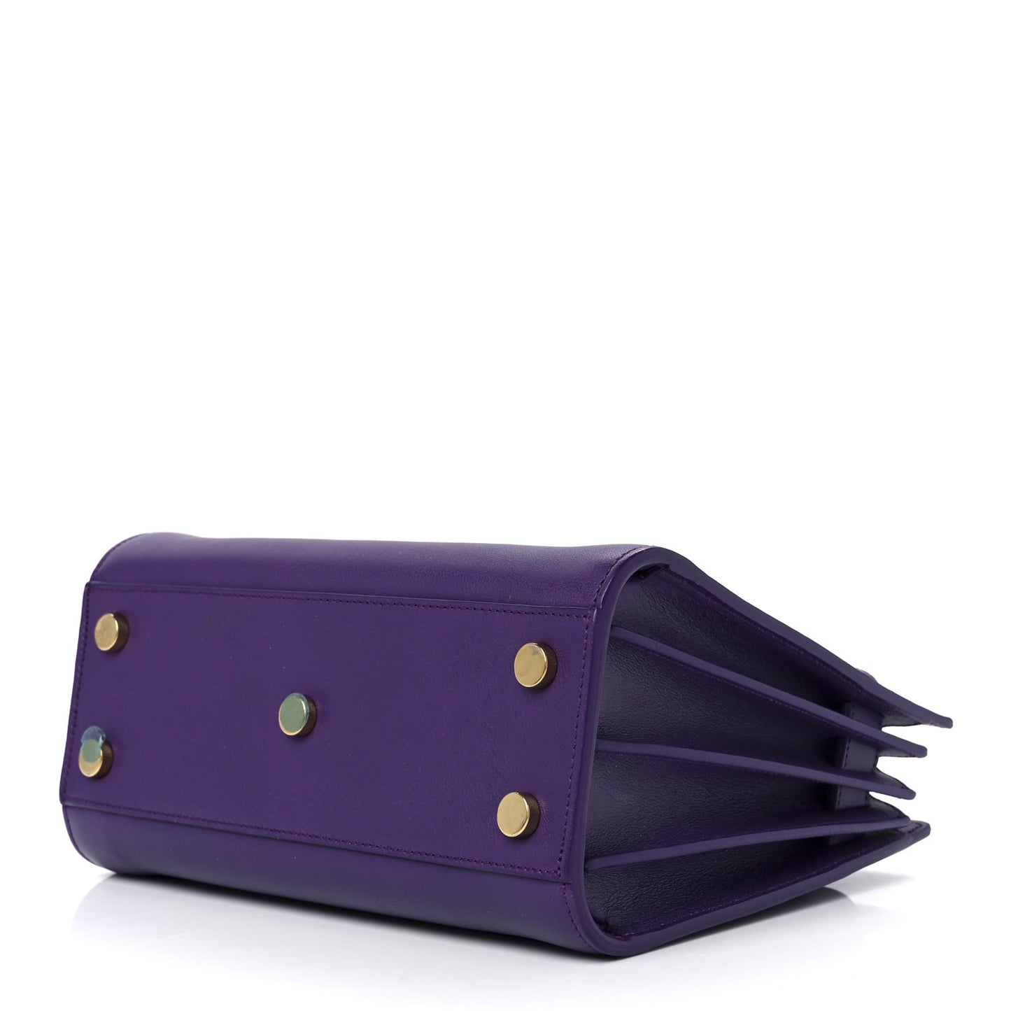 Calfskin Nano Sac De Jour Purple