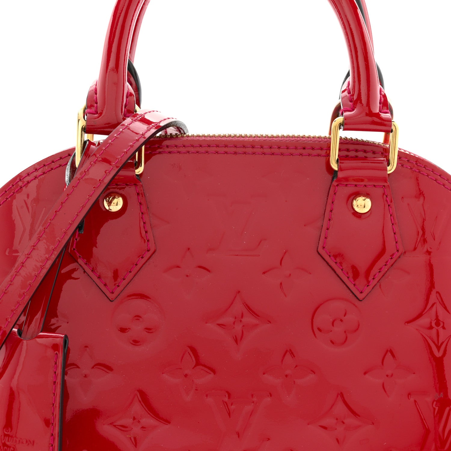 Louis Vuitton Vernis Alma BB Rose Indien Rose Indien 8 of 12
