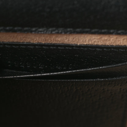 Gucci Dollar Calfskin Vertical Horsebit 1955 Crossbody Bag Black 7 of 11