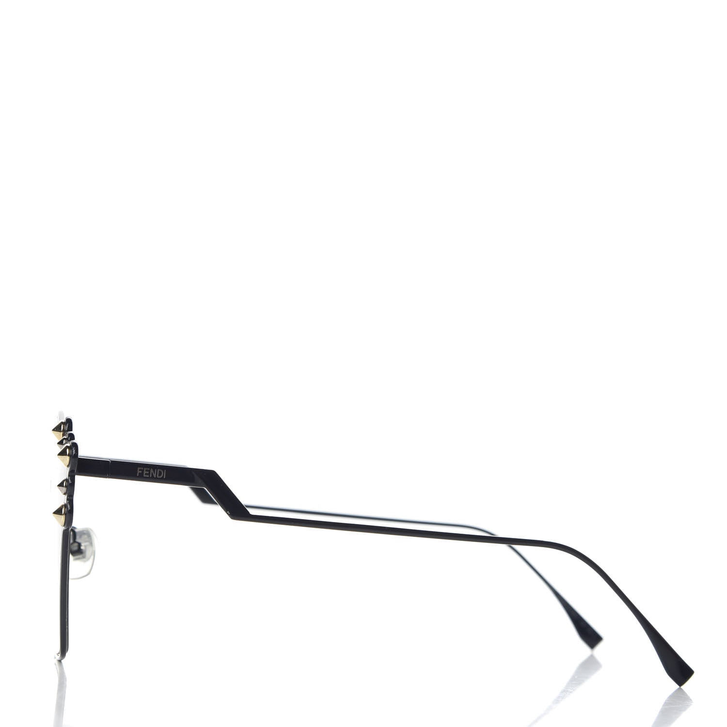 Fendi Geometric Dots Sunglasses FF 0261/S Dark Blue 3 of 7