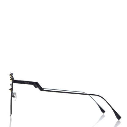 Fendi Geometric Dots Sunglasses FF 0261/S Dark Blue 3 of 7