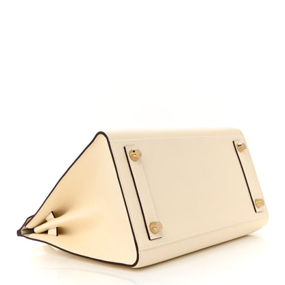 Hermes Epsom Birkin Sellier 25 Nata 4 of 11