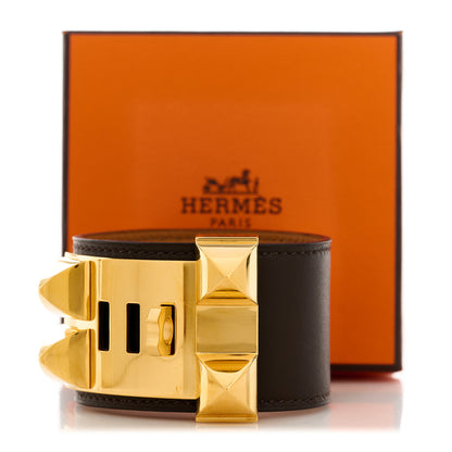Hermes Swift Collier De Chien CDC Bracelet S Etain 5 of 5