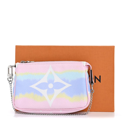 Louis Vuitton Monogram Escale Mini Pochette Accessories Pastel 8 of 8