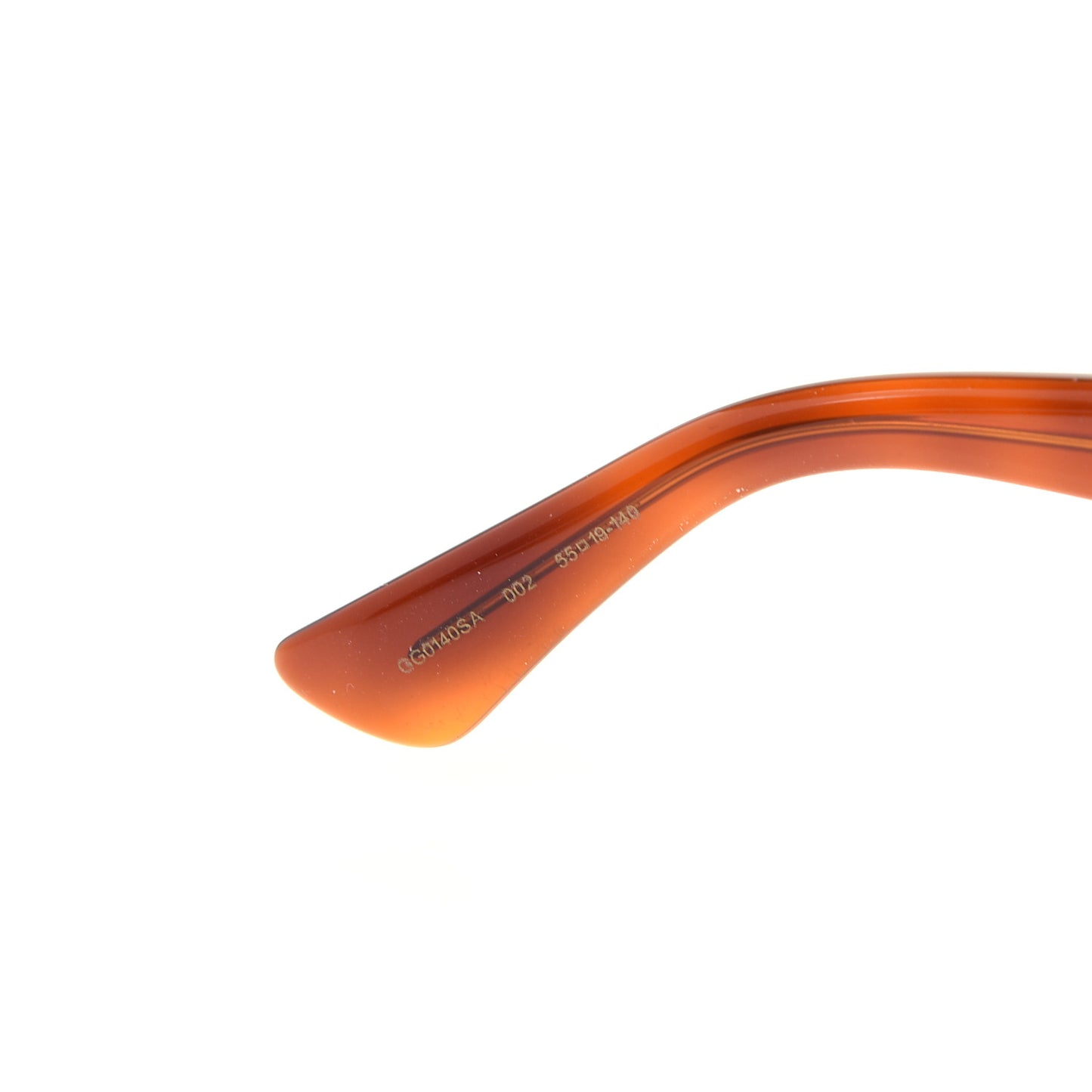Round Sunglasses GG0140SA Avana Green