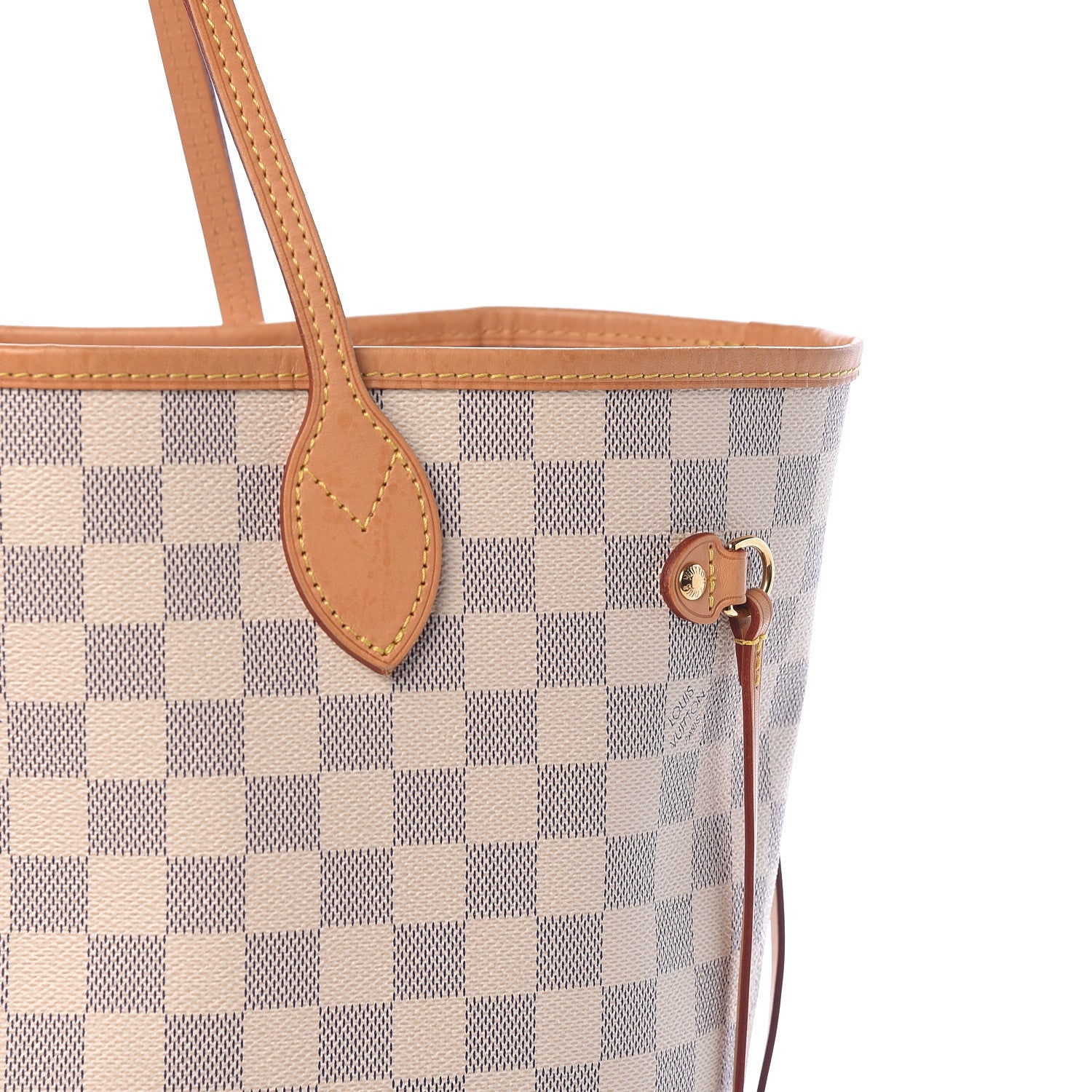 Louis Vuitton Damier Azur Neo Neverfull MM Rose Ballerine 14 of 14