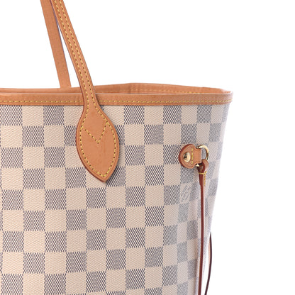 Louis Vuitton Damier Azur Neo Neverfull MM Rose Ballerine 14 of 14