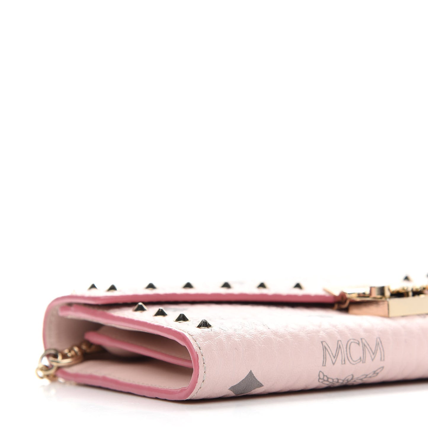 Visetos Large Patricia Wallet On Chain Soft Pink