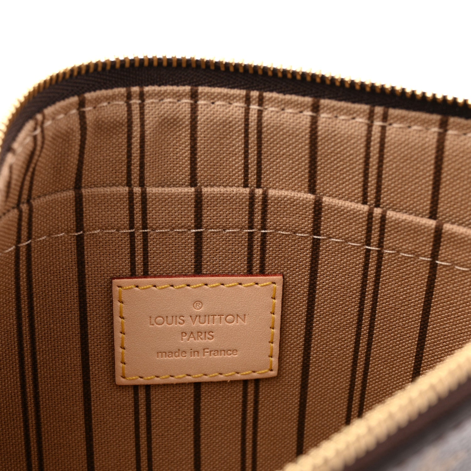 Louis Vuitton Monogram Neverfull MM GM Pochette 6 of 7