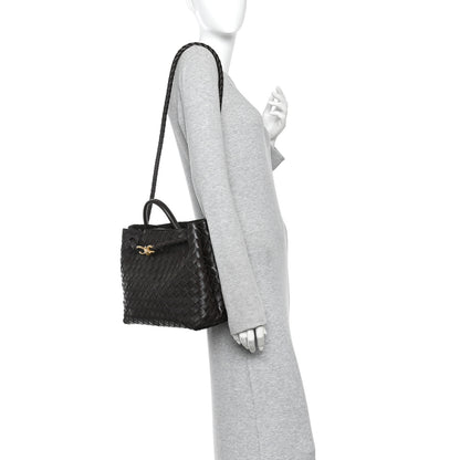 Bottega Veneta Nappa Intrecciato Medium Andiamo Shoulder Bag Fondant 2 of 9