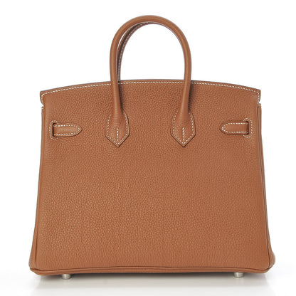 Hermes Togo Birkin 25 Gold 4 of 34