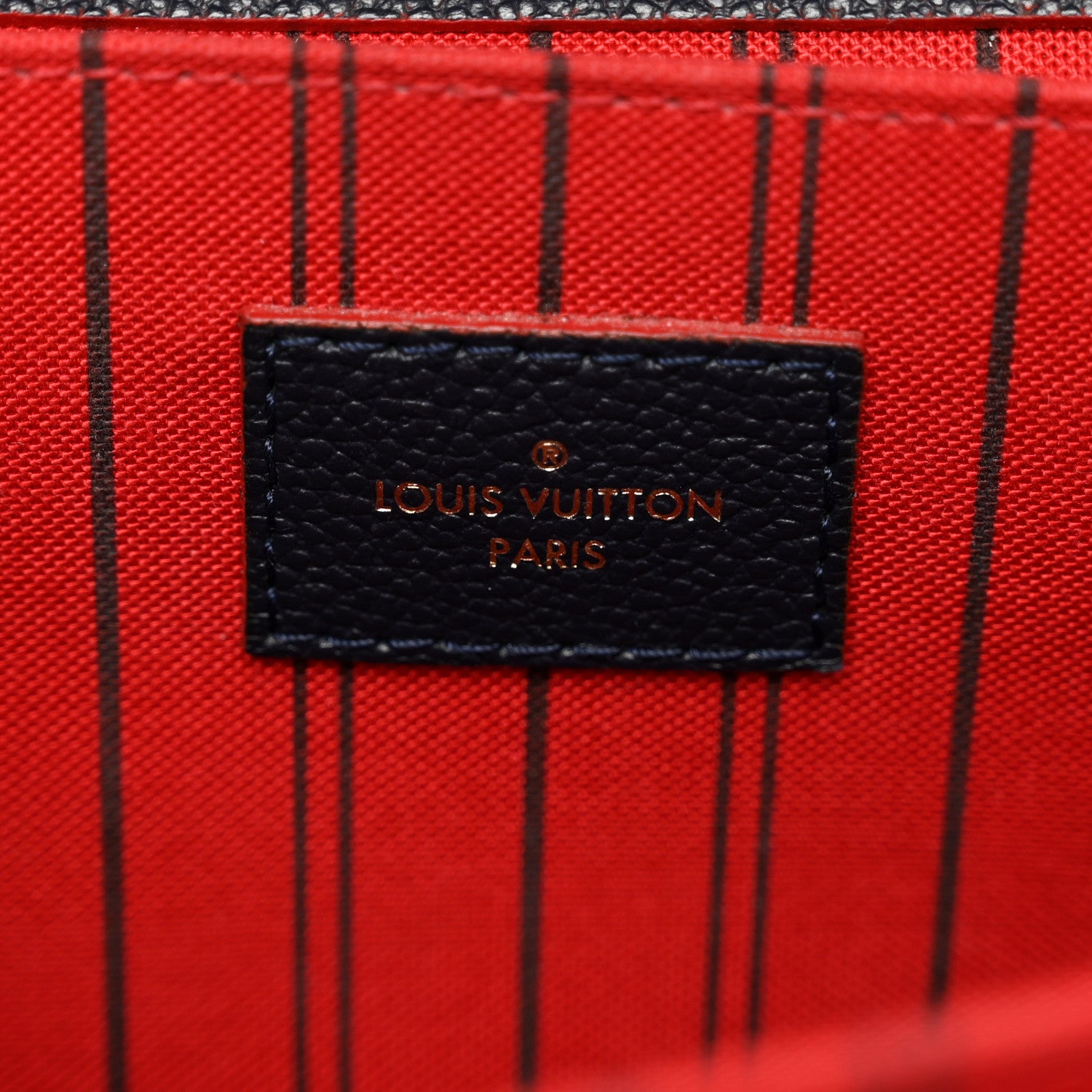 Louis Vuitton Empreinte Pochette Metis Marine Rouge 7 of 11