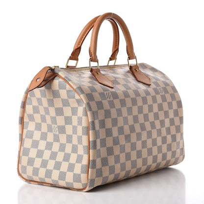 Louis Vuitton Damier Azur Speedy 30 3 of 11