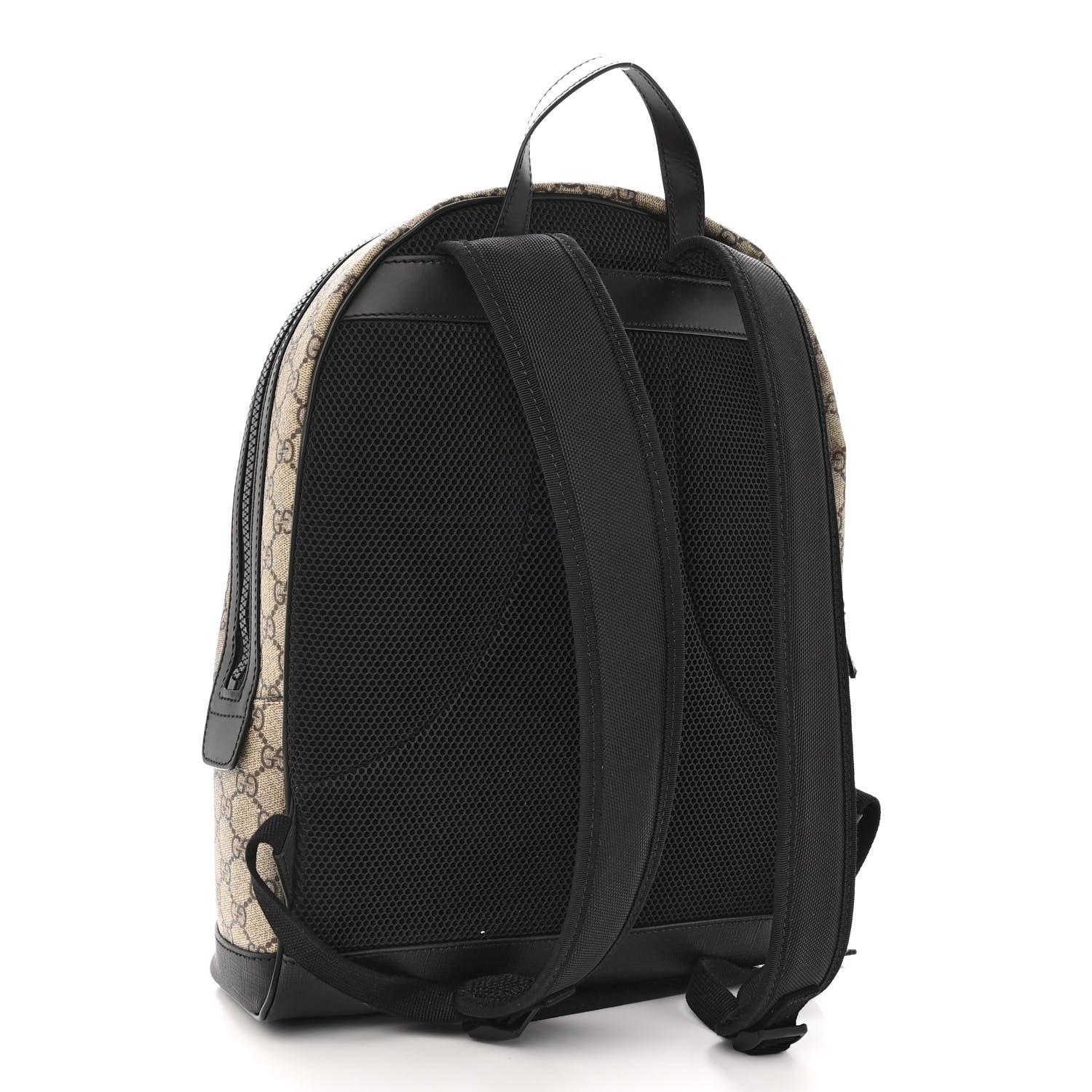 Gucci GG Supreme Monogram Medium Backpack Black 3 of 10