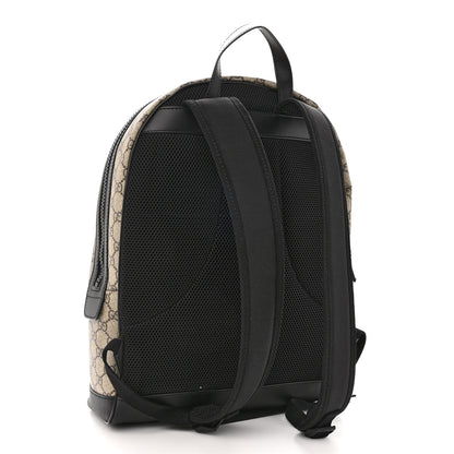 Gucci GG Supreme Monogram Medium Backpack Black 3 of 10