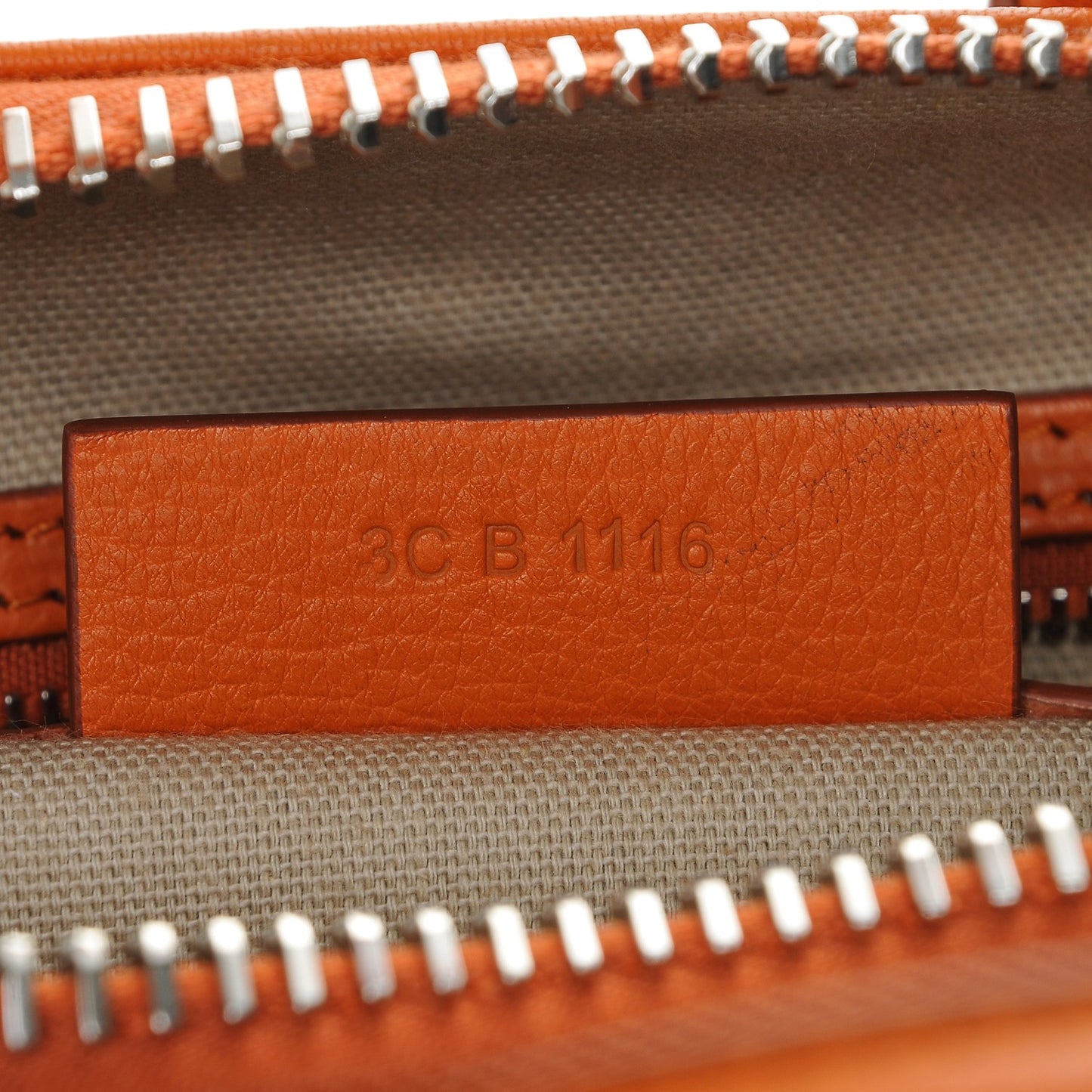 Sugar Goatskin Mini Antigona Rust
