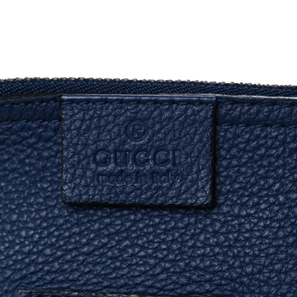 Gucci Soft Grained Calfskin Large Jackie Hobo Classic Blue Marine 6 of 26